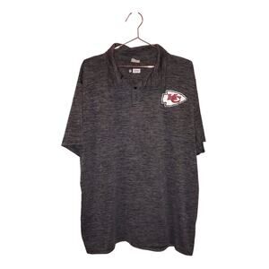 NFL Kansas City chiefs gray polo size XL